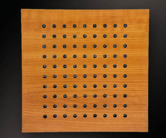 穿孔木吸音板,木質穿孔吸音板 穿孔木吸音板(圖1)